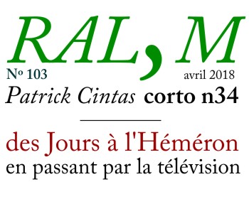 Lecture de Patrick Cintas
